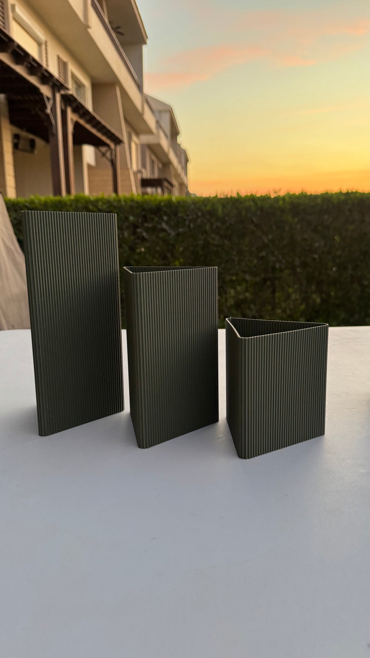 The trio set